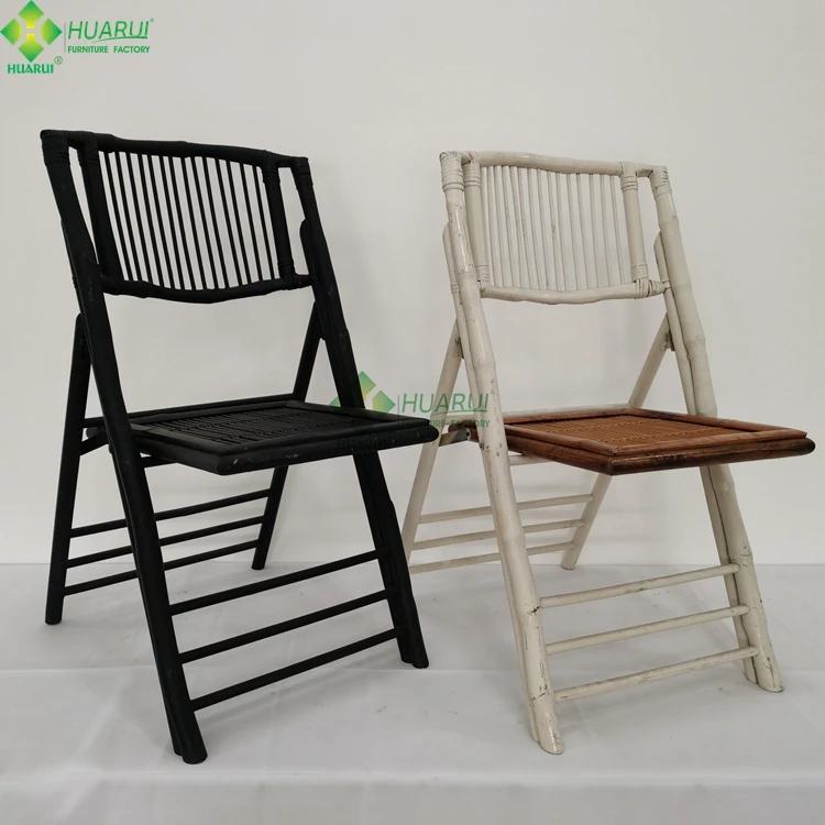 
Outdoor used wood Bamboo Folding Chairs 