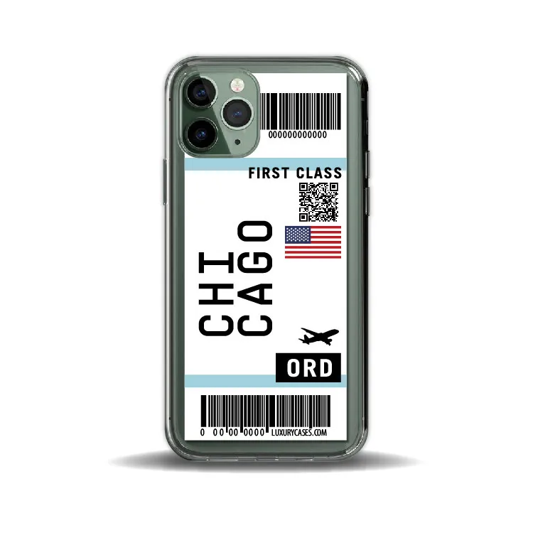 

luxury Air ticket travel Sticker Print Mobile phone case for iphone 11 12 13 Pro,For iphone 11 pro max case flight ticket, Like the following colors