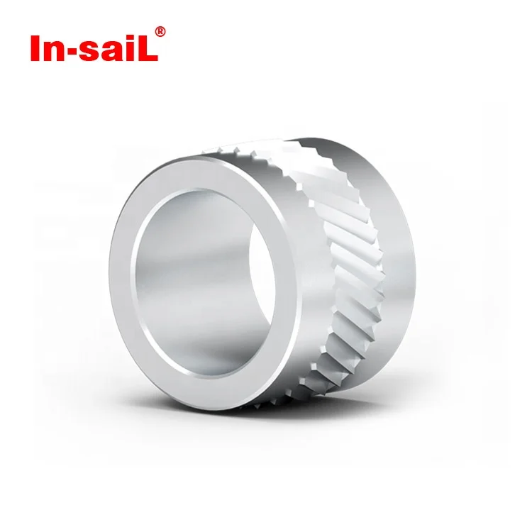 

Hot sale flat head cold press in threaded insert nut for aluminum and tool UNC 4-40 6-32 10-32 1/4-20 M3 M5 M6 M8