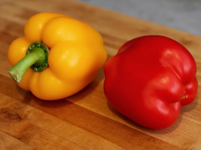 Sweetest Bell Pepper: Red, Yellow or Orange?