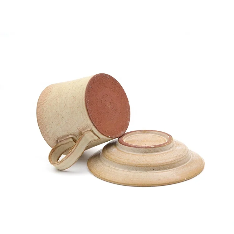 

Personalized Creative ceramic Espresso Cup Japanese Office Milk Mug with Handle, White+colour