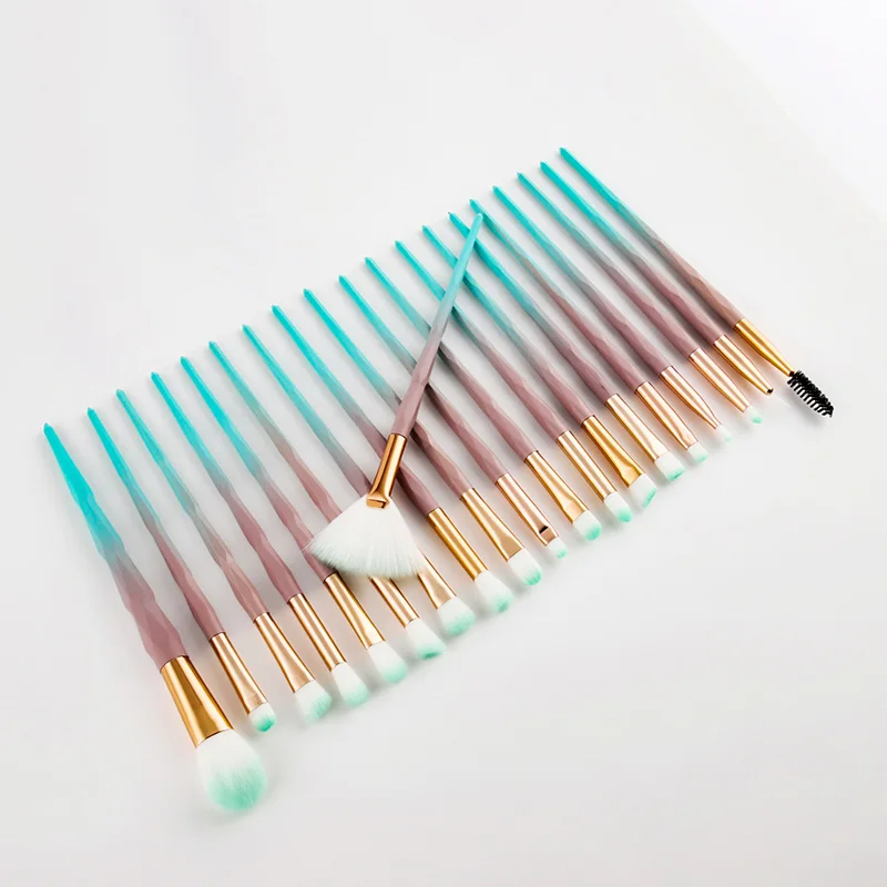 

Cheap Factory Price brush diamond 20pcs makeup brushes 2019 new arrival hot sell set best quality
