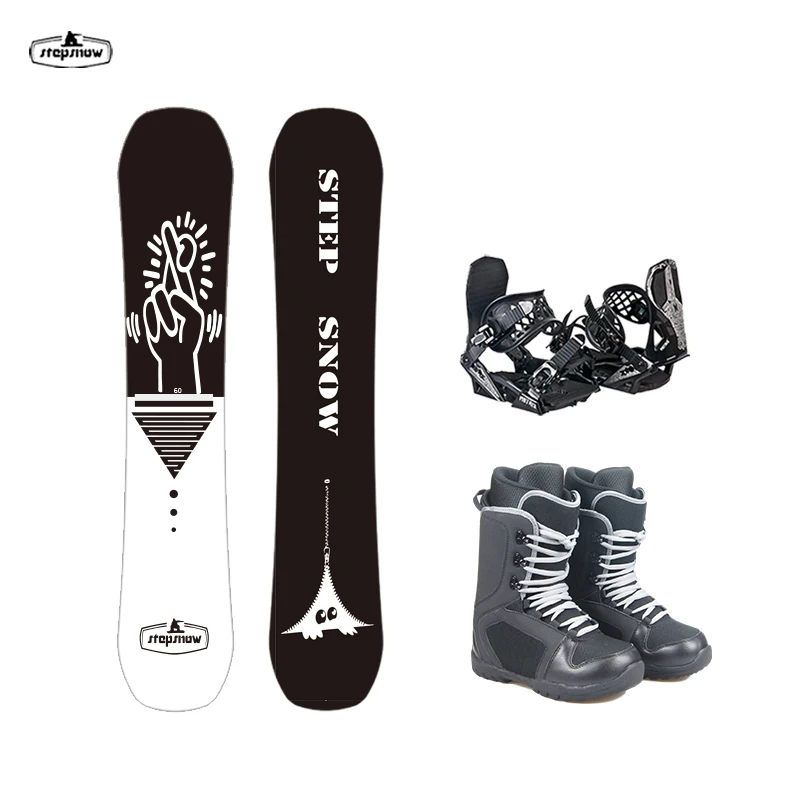 

Stepsnow 2020 carbon fiber cheap freestyle snowboard manufacture OEM ski alpine skis, Colors