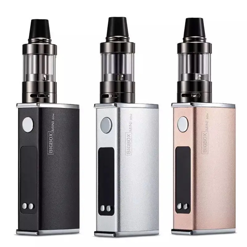 

2019 China manufacturer vape 80W electric hookah box digital display box mod for sale, Black and white