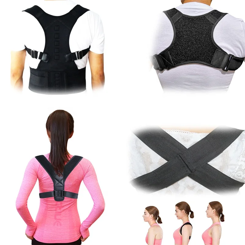 

NEW Brace Support Belt Adjustable Back Posture Corrector Clavicle Spine Back Shoulder Lumbar Posture Correction For Adult Unisex