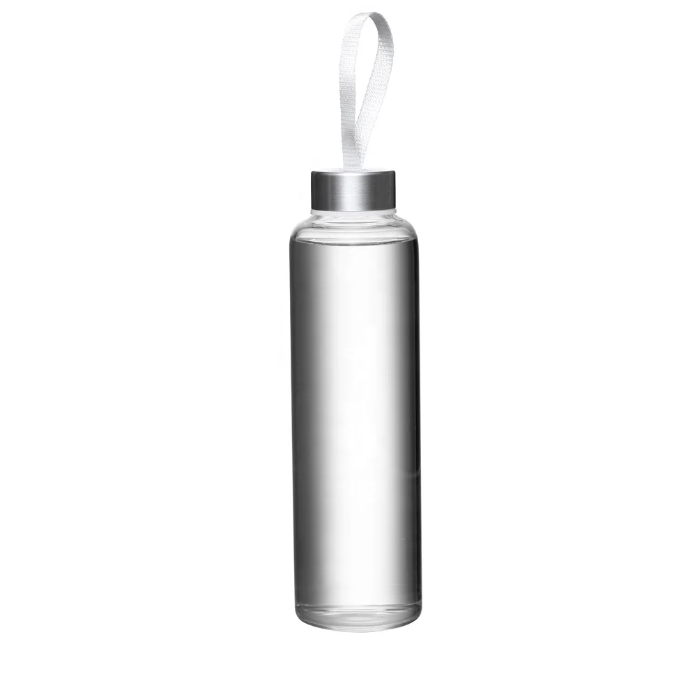 wholesale High Borosilicate glass water bottles with custom logo