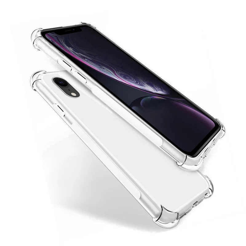 

Transparent TPU Anti Drop Phone Case For iPhone XR