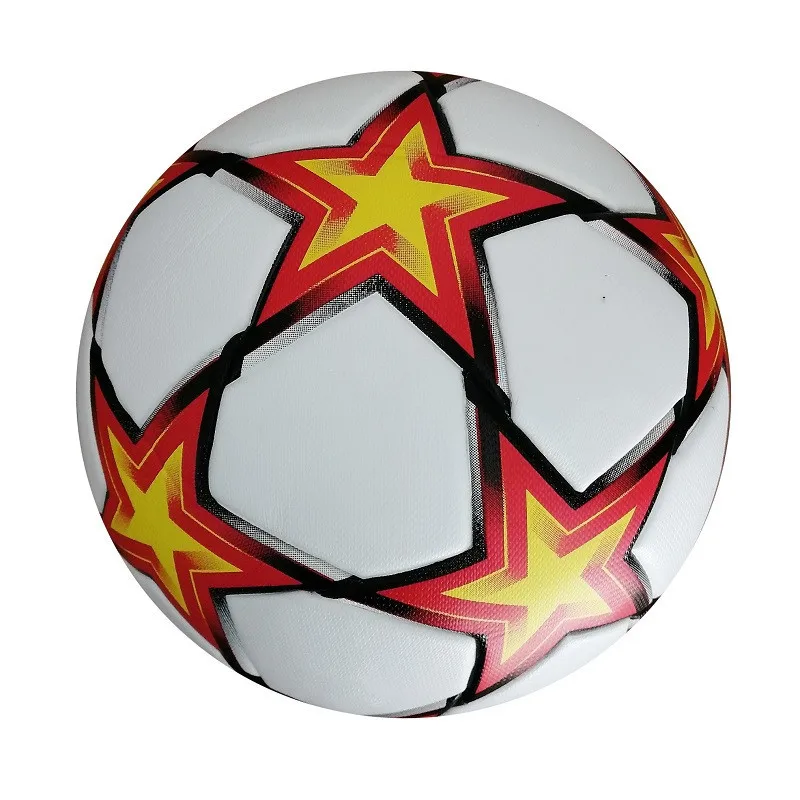 

Soccer Ball Pu Bag Latex Top Eva Logo Packing Multi-Colors Design Size 5 Matching Football
