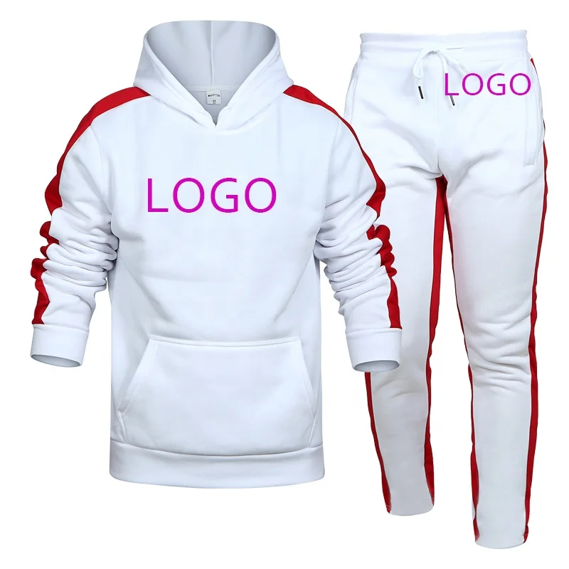 

Hot sell ready to ship mens set jogging unisex sweat suits sets men track suits tracksuits, Custom color