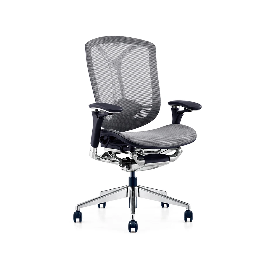 

Middle back multifunction comfortable swivel office mesh chair with adjustable seating, Different colors for options