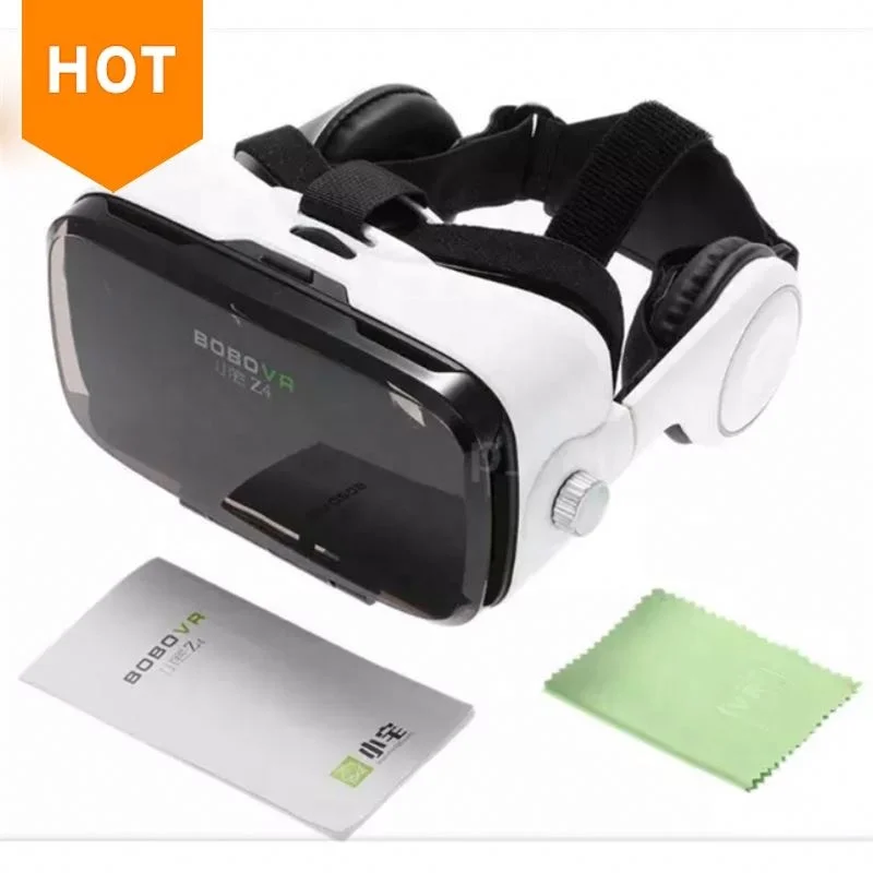 

Online Shopping OEM Virtual Reality Glasses VR Headset BOBO Z4, Black+white