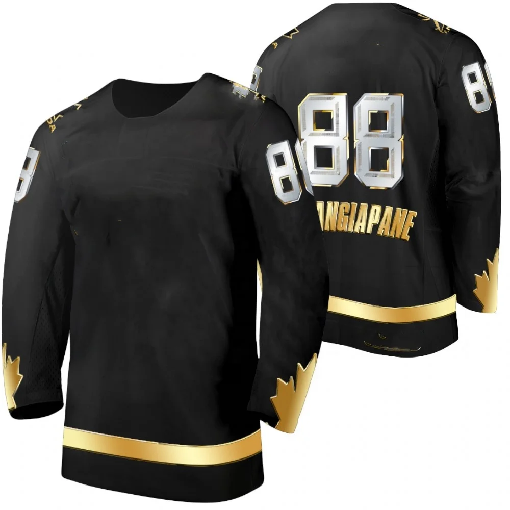 

IIHF World Junior Championship Canada Team Custom #00 Black Golden Limited Edition Jersey, Custom accepted