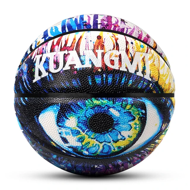 

Kuangmi basketball Color basketball Indoor and outdoor application  Creative gifts, Picture