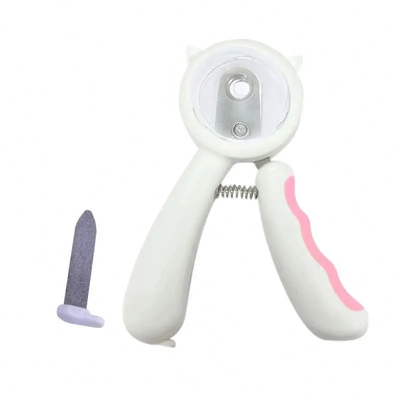 

Dog grooming professional scissors Pet Splash proof pet dog cat Nail with safety guard, Customized color