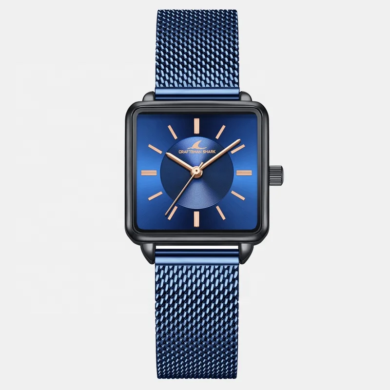 

Exquisite Ladies Watch Delicate Small Square Watch Alloy Bezel Deep Waterproof Design