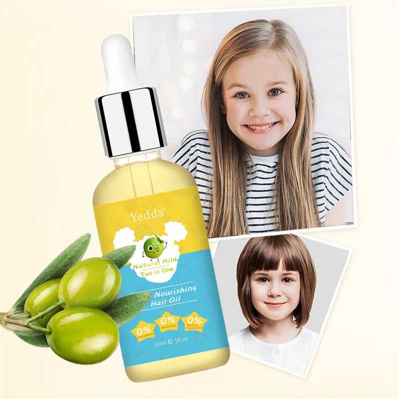 

Hot selling stock items kids vegan organic hair growth oil with Scalp conditioning