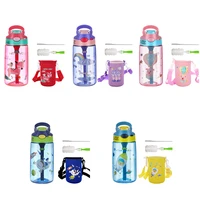 

Wholesale Custom Logo Kids Travel Water Bottle With Straw For School Kids