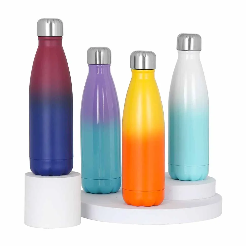 

Factory Directly Sale Wholesale Vacuum Flask Insulated Stainless Steel Bottle Vacuum Cola Water Bottle, Customized color
