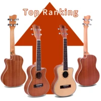 

China guitar supplier OEM custom good brand Concert wooden sapele mahogany Ukulele ukelele with cheap wholesale factory price