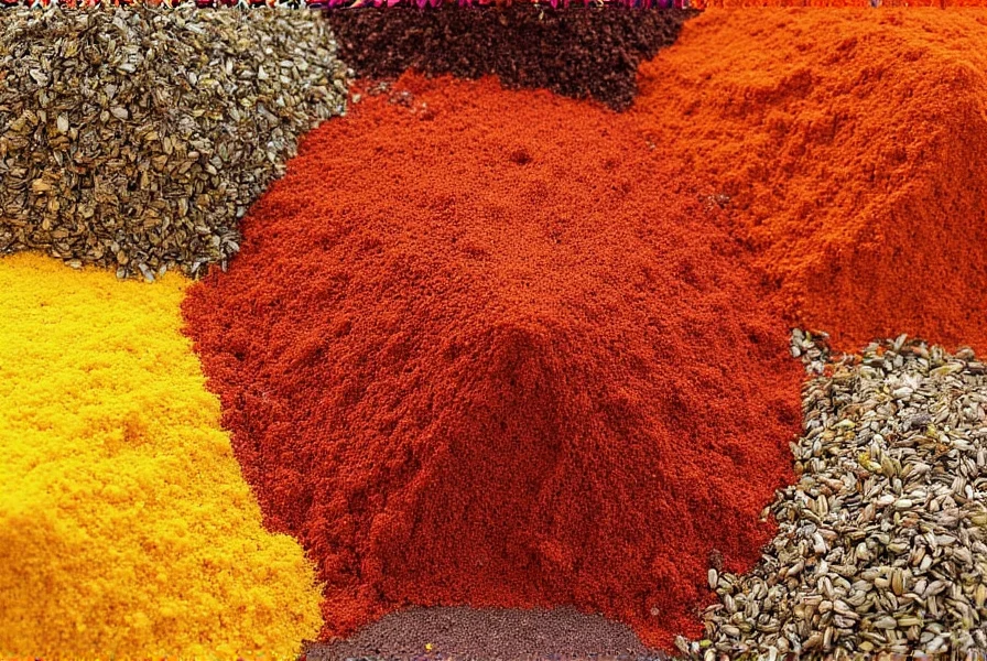 Testing spice freshness with color and aroma