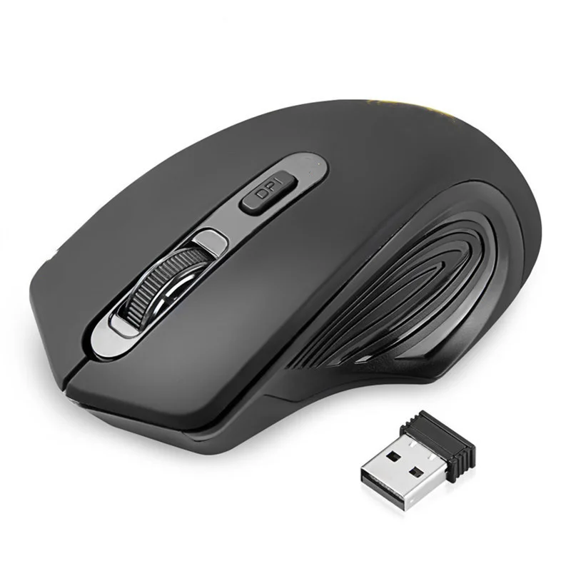 

Silent Click Wireless Gaming Mouse 2.4Ghz Computer Mouse Ergonomic Design Mause gamer For Right Hander 3 DPI Sim Mouse