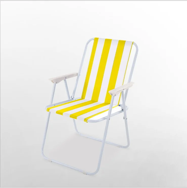 Outdoor Sun Beach Lounge Chair With Carry Bag Portable Folding Plastic