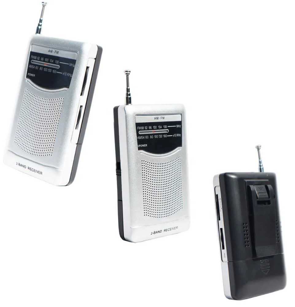 

mini portable AAA battery powery supply AM FM Radio receiver