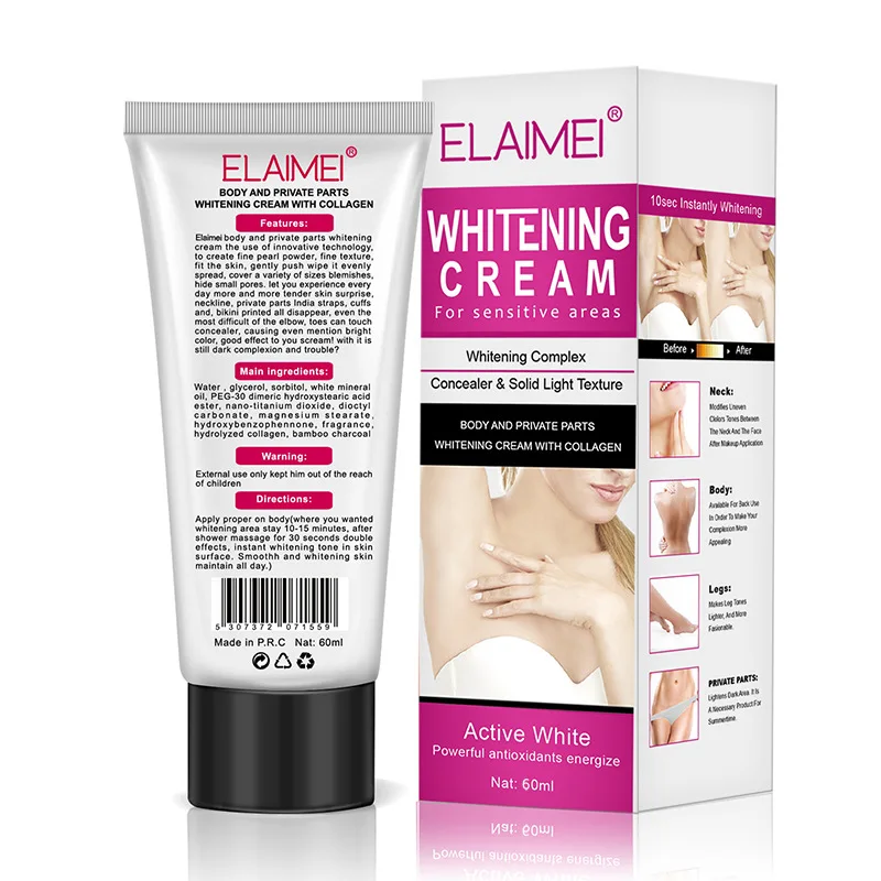 

Armpit Whitening Cream Body Dark Skin Knee Lightening Bikini Underarm Inner Thigh Hot High Quality Body Whitening Cream