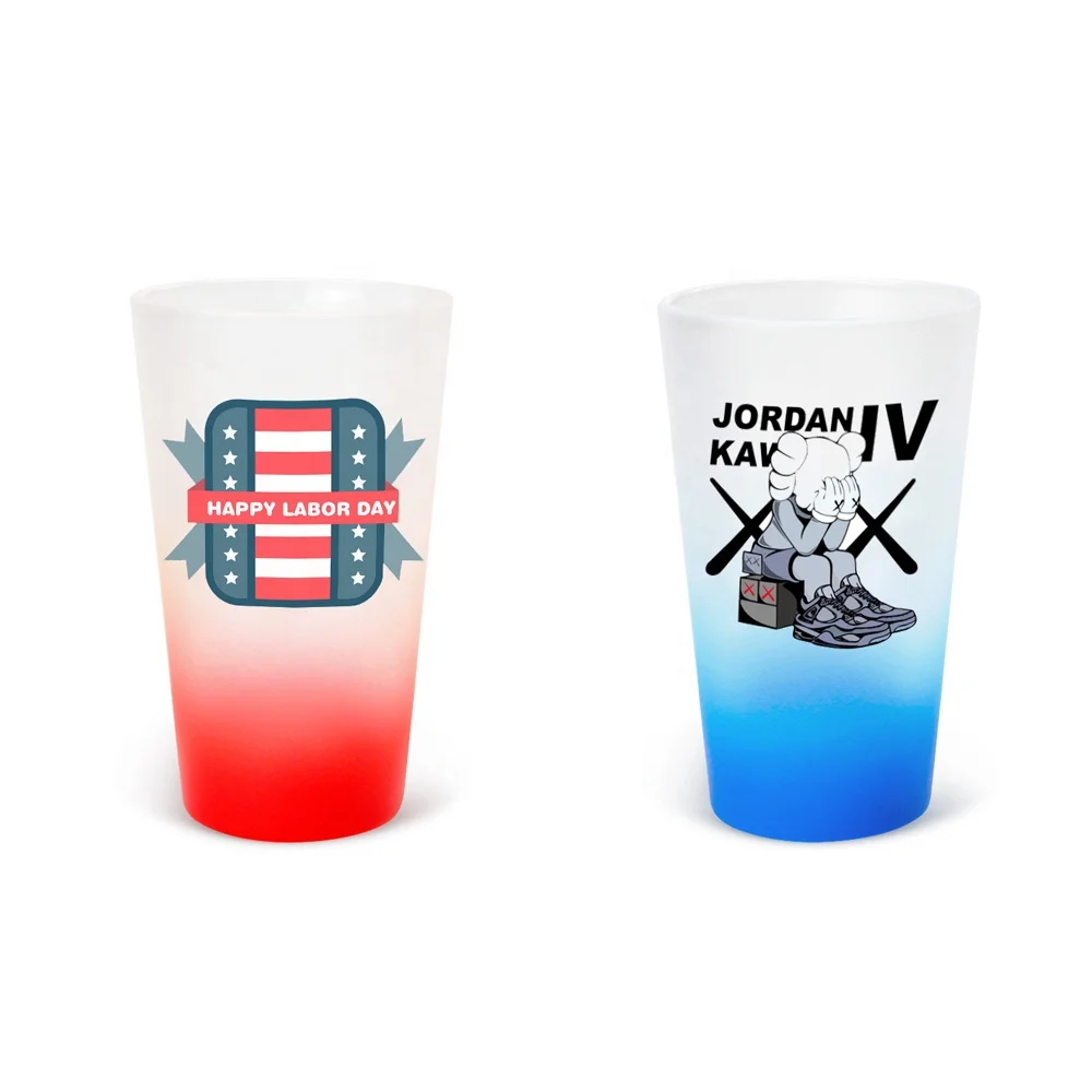 

RTS Klooper 17oz Sublimation Frosted Blanks Shot Glasses