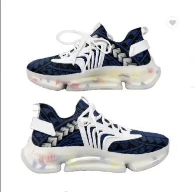 

Custom Comfortable Casual Shoes For Men Custom Vintage Polynesian Tribal Pattern Fashion Male Breathing Casual Sport Shoes Man