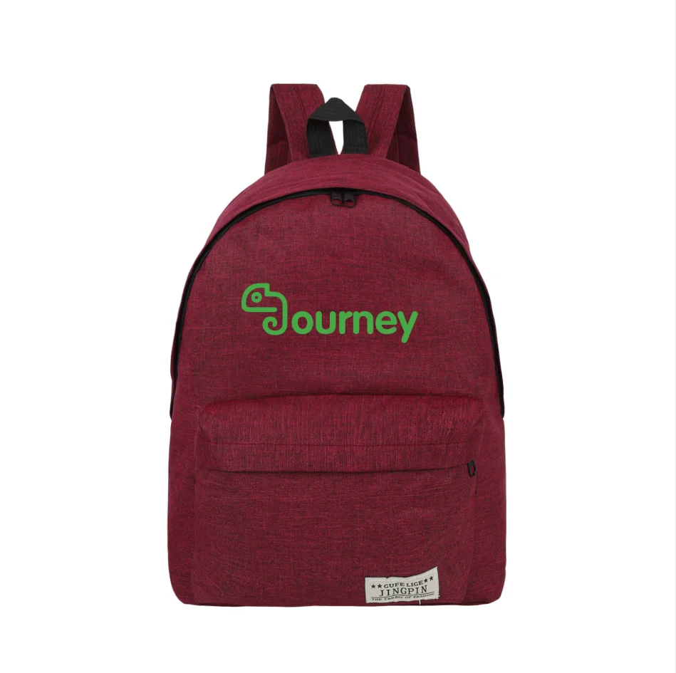 

Wholesale Price Simple Design Cheap Backpack School Bags Kids Polyester Shoulder Backpack