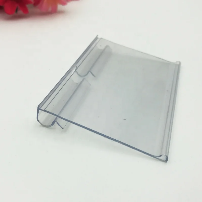 Supermarket shopftting price holder for hook store displays