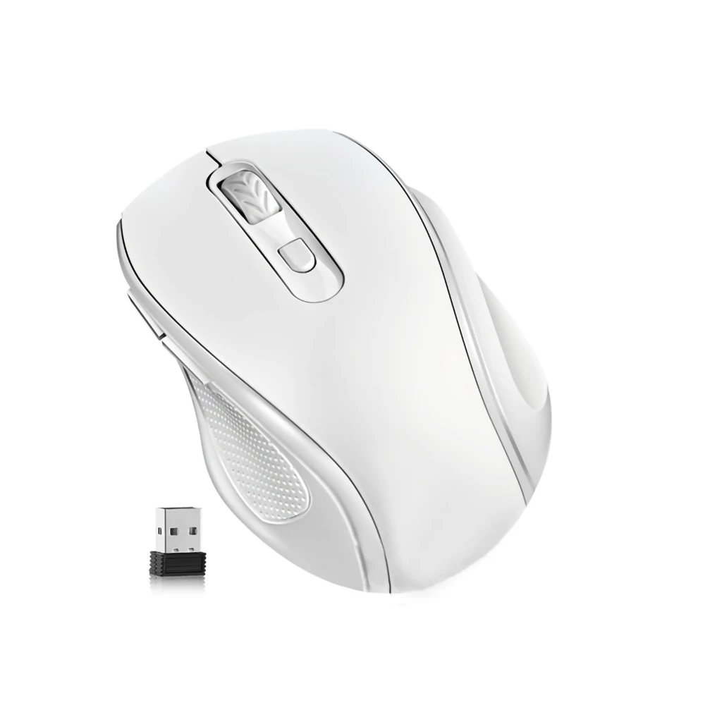 

6D Ergonomic Wireless Cordless Mouse 2.4G Comfortable Computer Mouse Adjustable DPI Mouse for Home/Office Use