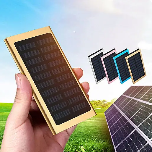 

Wholesale Standard Slim Mobile Solar Charger Portable Solar Power Banks