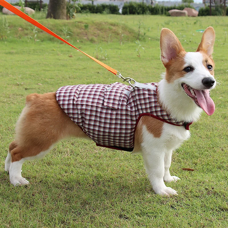 

Factory Direct Sale polyester taff material cotton veste waterproof pet vest