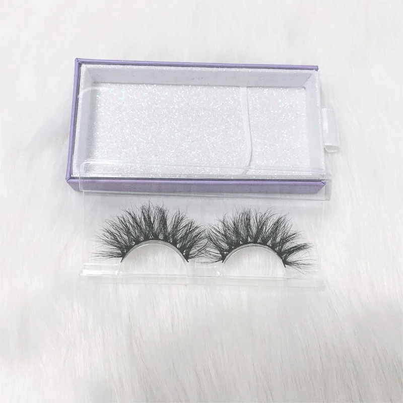 

Private Label Strip Lashes 25Mm 3D silk faux mink eyelashes Custom Eyelash Packaging Box Lashes 3D Wholesale Vendor