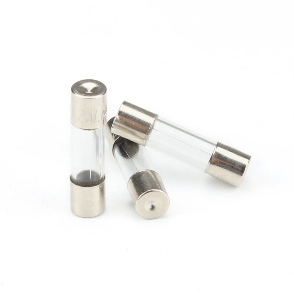 5x Bussmann AGA5 5A 125V Fast Blow Glass Fuses (6.3x15.9mm)