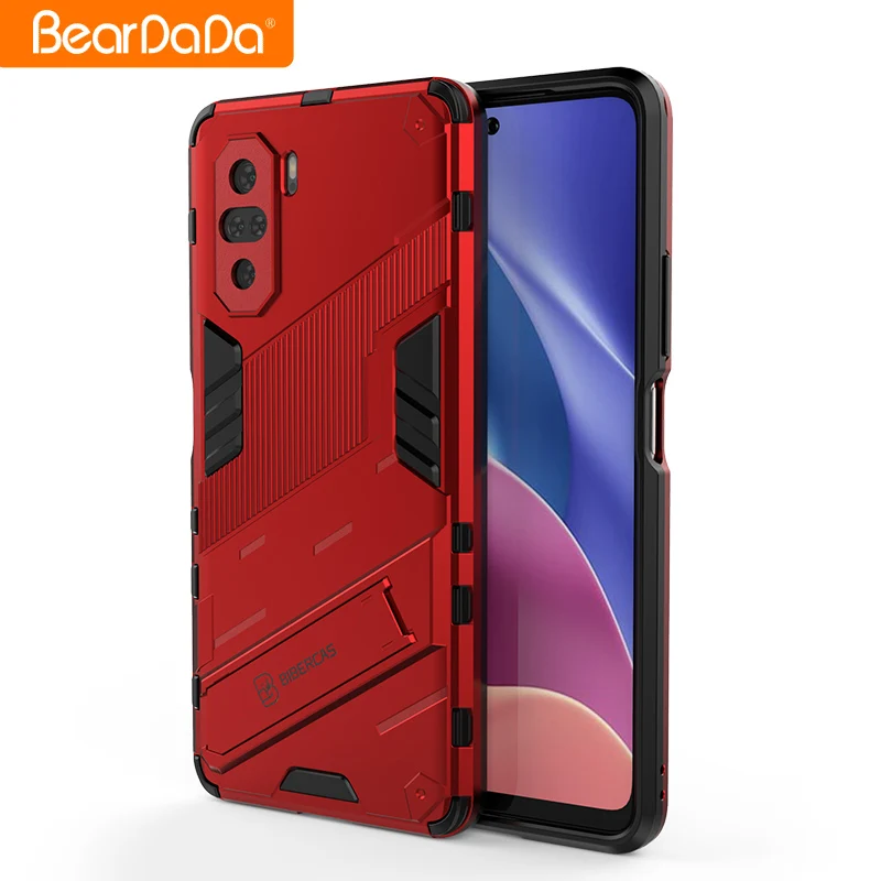 

2 in 1 silicone plastic cover coque for redmi K40/K40 PRO 2021 brand new fashion cattern protector cover durable pc tpu case