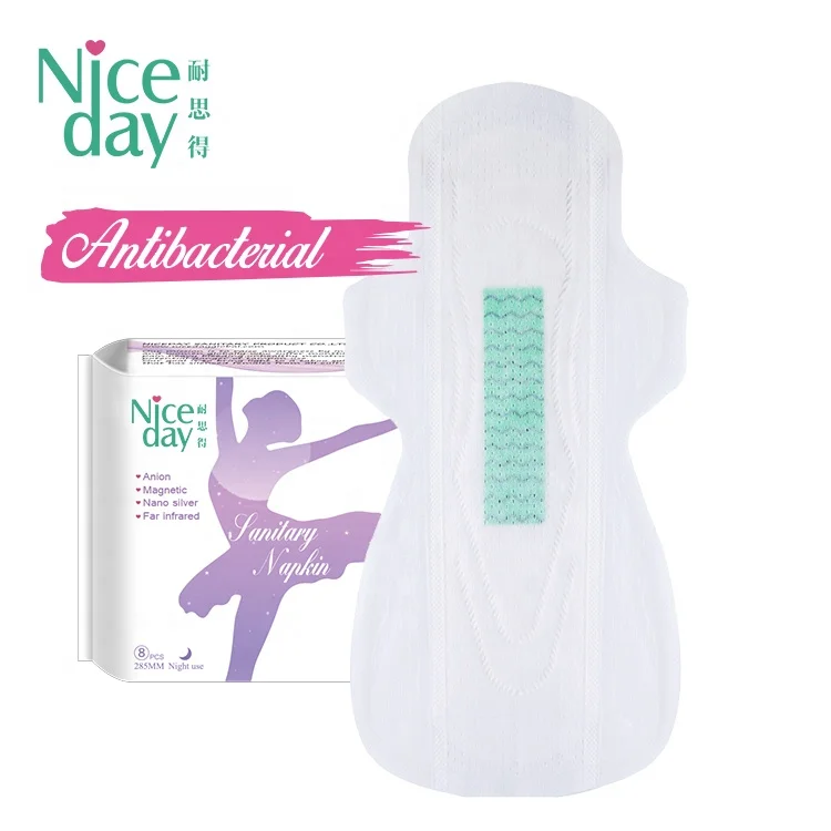 Ultra Thin Super Absorbent  Anion Pads Disposable Chlorine Free Sanitary Napkins