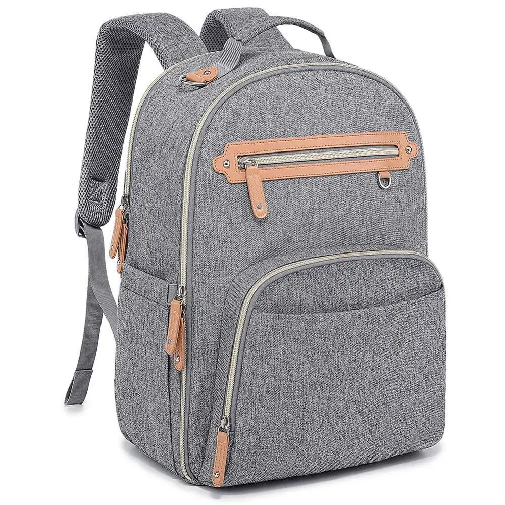 

Diaper Bag Backpack Large Unisex Baby Bags With Insulated Pockets Changing Pad Multi-Function Waterproof Travel Backpack, Customized color is available
