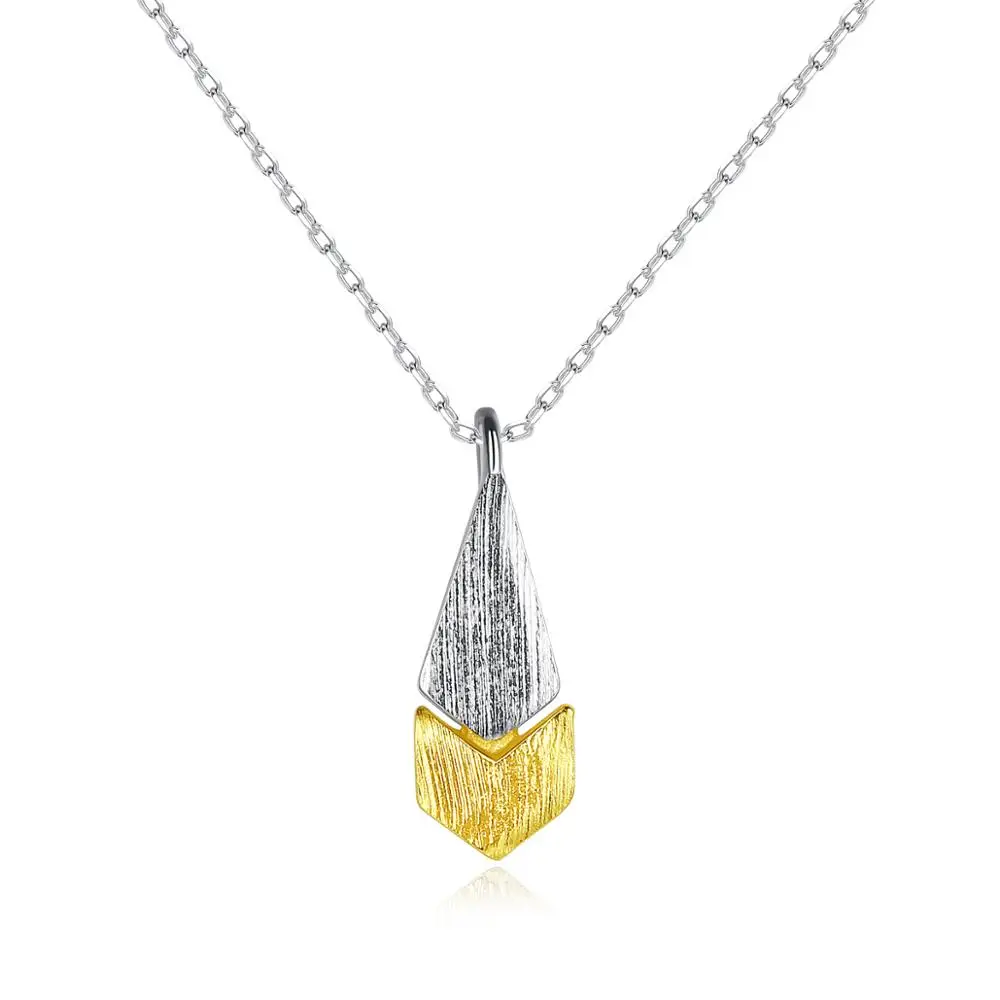 

CZCITY Double Color Plated Jewelry Korean Style Silver Necklace Wholesale