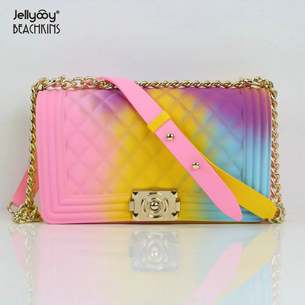 

Wholesale Jelly Purse 2021 Top Seller women hand bags Fashionable Tie Dye handbags for Women Drop Ship, As picture color