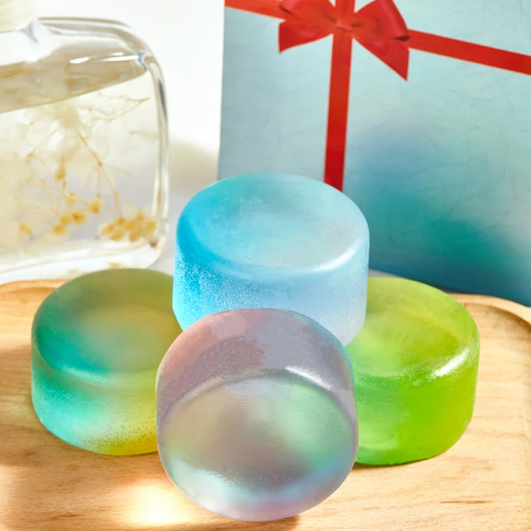 

customized gentle skin-friendly natural plant essential oil soap whitening handmade soap, Singer colors,colorful,customized