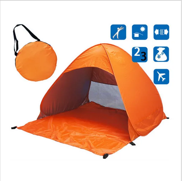 

Outdoor Automatic Instant Portable Tent Family Activity Easy Quick Set Up Beach Tent Pop Up tienda de campana para la playa