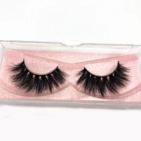 

New customized eyelashes packaging luxury 3D mink eyelashes vendor