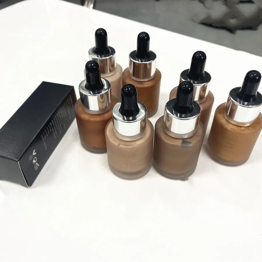 

2020 Private Label Pigmented Liquid Highlighter Foundation Makeup