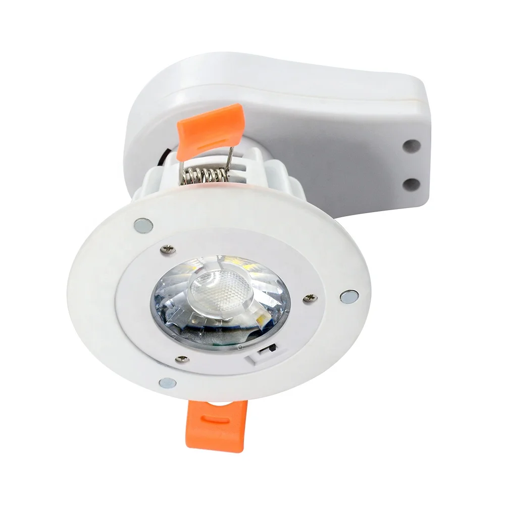 IP65 waterproof fire rated warm white 3000k 8w recessed cob led downlight