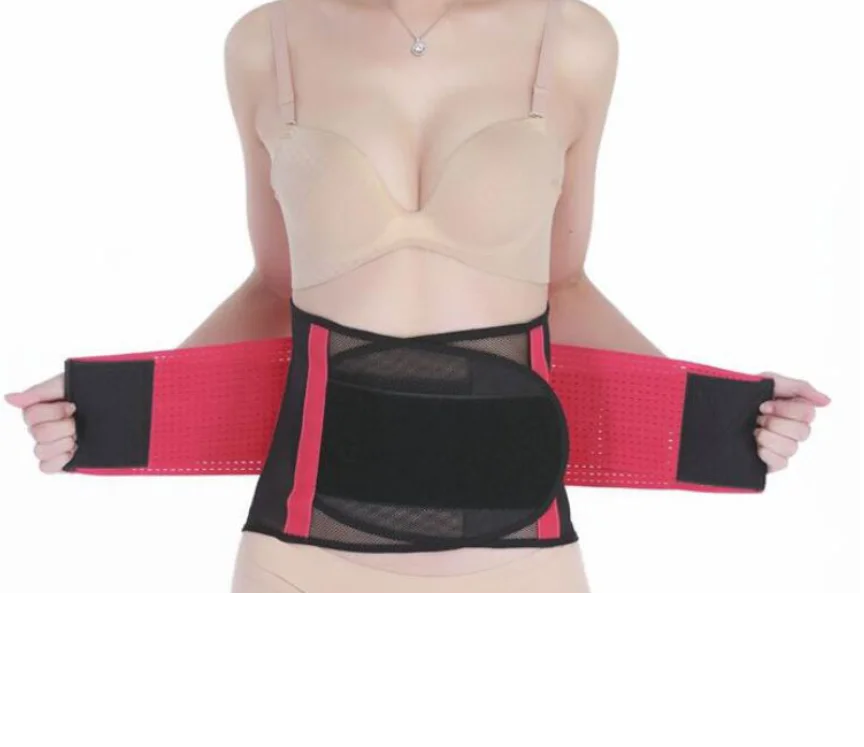 

Summer Breathable Sport Girdle Waist Trainer Belt for Tummy Weight Loss, Green and customize more colors