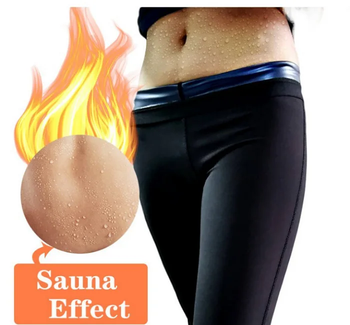 

Womens Thermo Pants Sweat Sauna Body Shapers Control Pants Woman Waist Trainer Slimming Shorts Girls Fitness Leggings
