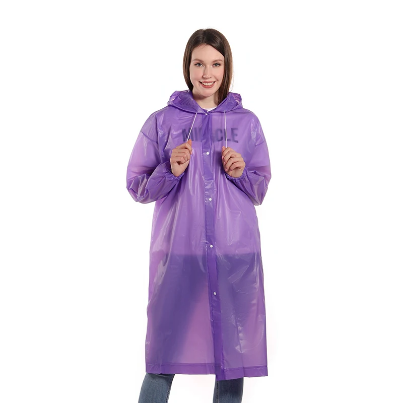 

Hot Selling Wholesale Portable Raincoats Rain Coat Poncho for Women, Customized colors